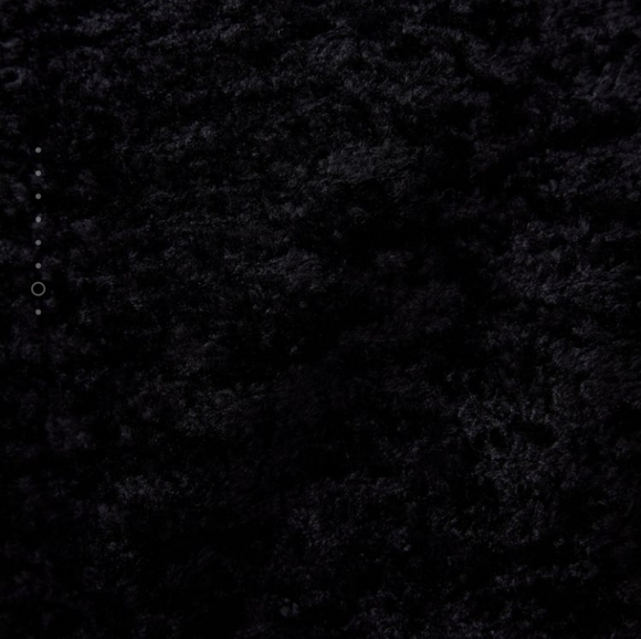 🔥 Zara faux fur black textured  coat new - Picture 3 of 4